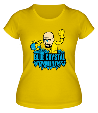 Женская футболка Blue crystal meth