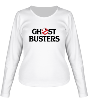 Женская футболка длинный рукав Ghostbusters