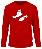 Мужская футболка длинный рукав Ghostbusters big logo фото