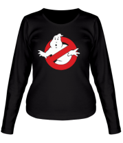 Женская футболка длинный рукав Ghostbusters big logo