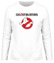 Мужская футболка длинный рукав Ghostbusters logo фото