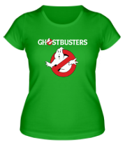 Женская футболка Ghostbusters logo