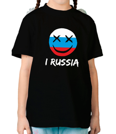 Детская футболка Русский смайл 