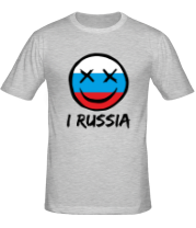 Мужская футболка Русский смайл  фото