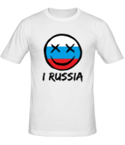 Мужская футболка Русский смайл  фото