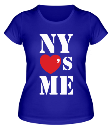 Женская футболка NY's me