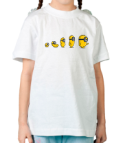 Детская футболка Эволюция Миньона фото