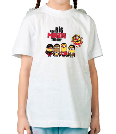 Детская футболка Большой взрыв миньонов