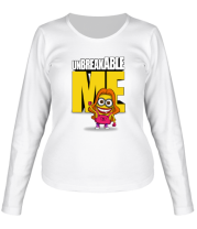 Женская футболка длинный рукав Unbreakable Me фото