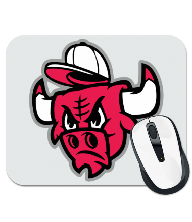 Коврик для мыши Chicago Bulls (в кепке)
