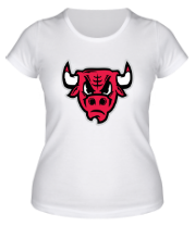 Женская футболка Chicago Bulls (голова)