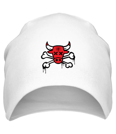 Шапка Chicago Bulls (череп)