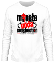 Мужская футболка длинный рукав Monsta unda construction фото