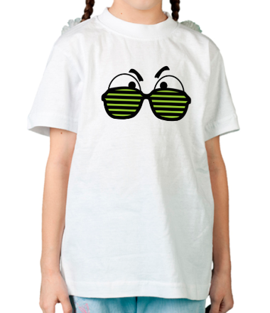 Детская футболка Глаза за очками