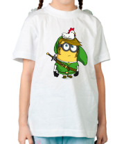 Детская футболка Миньон Зелда фото