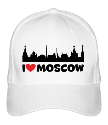 Бейсболка Я люблю тебя, Москва