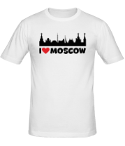 Мужская футболка Я люблю тебя, Москва фото