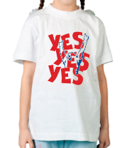 Детская футболка Yes, yes, yes  фото
