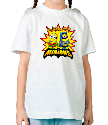 Детская футболка Миньоны