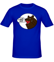 Мужская футболка Медведь  фото