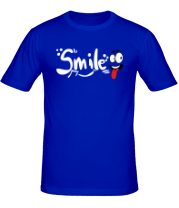 Мужская футболка Улыбка (smile)  фото