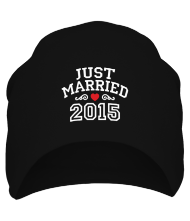 Шапка Just married 2015