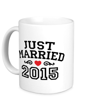 Кружка Just married 2015