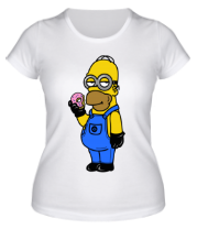 Женская футболка Симпсоньон