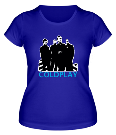 Женская футболка Coldplay