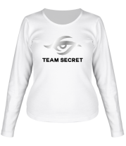 Женская футболка длинный рукав Team secret  фото