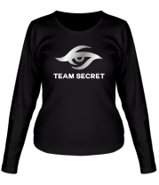 Женская футболка длинный рукав Team secret  фото