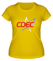 Женская футболка CDEC Team фото