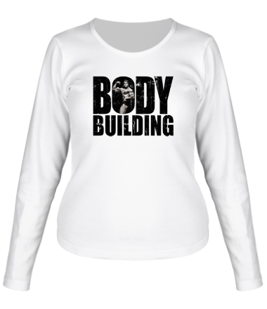 Женская футболка длинный рукав Bodybuilding