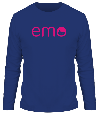 Мужская футболка длинный рукав Emo