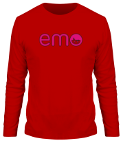 Мужская футболка длинный рукав Emo фото