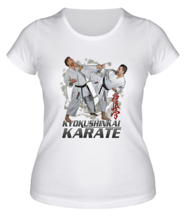 Женская футболка Карате Кёкусинкай