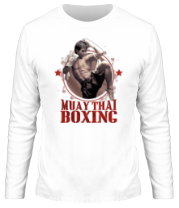 Мужская футболка длинный рукав Muay Thai Boxing фото
