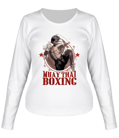 Женская футболка длинный рукав Muay Thai Boxing