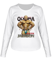 Женская футболка длинный рукав Dexter Jackson фото