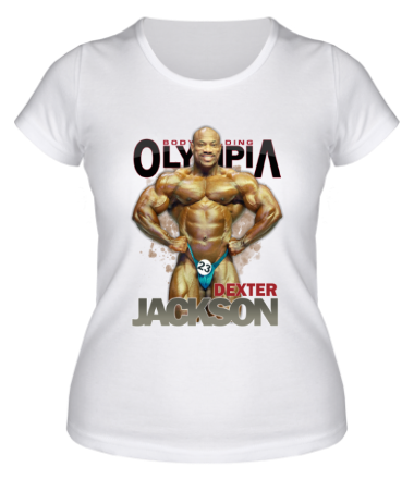 Женская футболка Dexter Jackson
