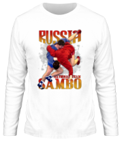 Мужская футболка длинный рукав Russia Самбо фото