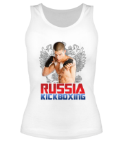Женская майка борцовка Russia Kickboxing фото