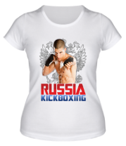 Женская футболка Russia Kickboxing фото