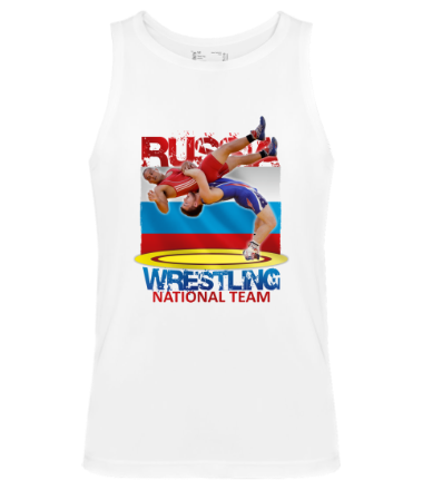 Мужская майка Russia Wrestling