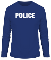 Мужская футболка длинный рукав Police original фото