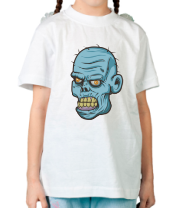 Детская футболка Голова зомби  фото