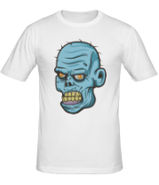 Мужская футболка Голова зомби  фото