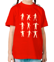 Детская футболка Набор зомби  фото