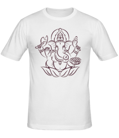 Мужская футболка Индийский слон
