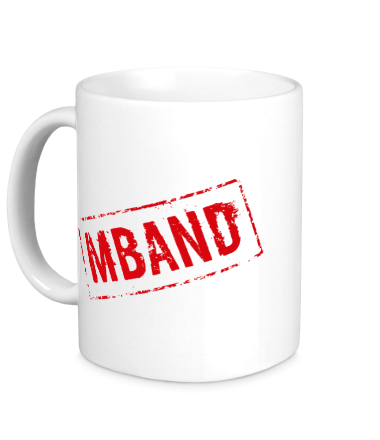 Кружка Mband logo